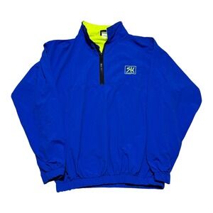 Vintage 90s SH Hawaii Blue Surfing Lightweight Windbreaker Men's Medium FLAWS
